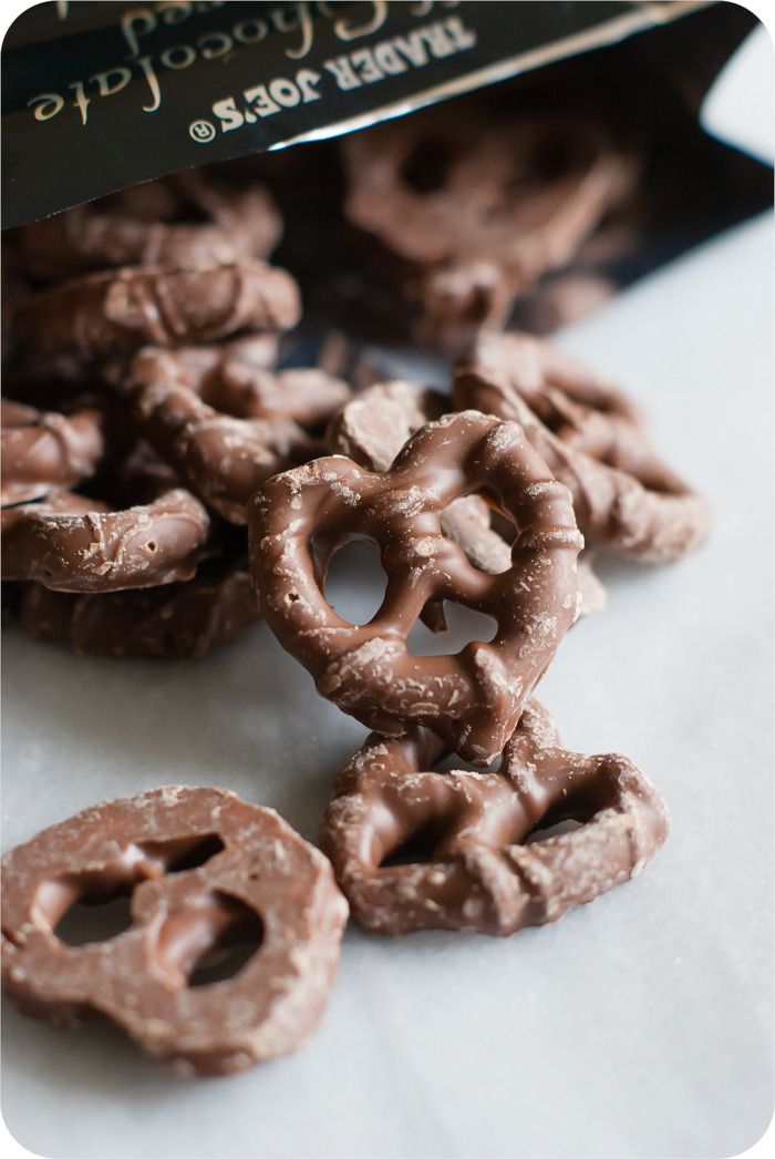 Sweet on Trader Joe's Saturday Milk Chocolate Covered Mini Pretzels